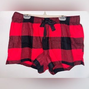 Old Navy Red Buffalo Plaid Shorts - M